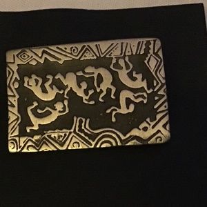 Fetishes pin pewter colored